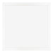 Cadre Photo 60x60cm Blanc Mat MDF Bologna De Face | Yourdecoration.fr