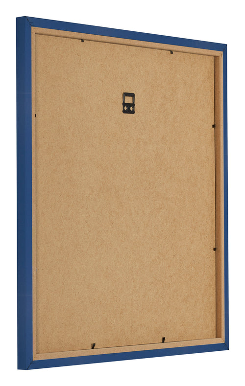 Cadre Photo 60x60cm Bleu Fonce MDF Bologna Arriere Oblique | Yourdecoration.fr