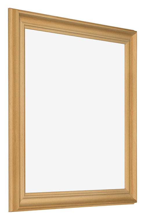Cadre Photo 60x60cm De Pin Grain de Bois MDF Lazio De Face Oblique | Yourdecoration.fr