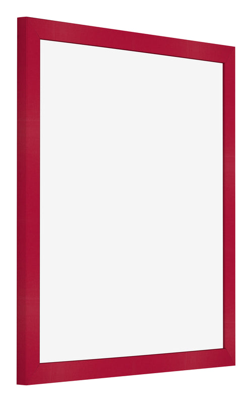 Cadre Photo 60x60cm Rouge MDF Bologna De Face Oblique | Yourdecoration.fr
