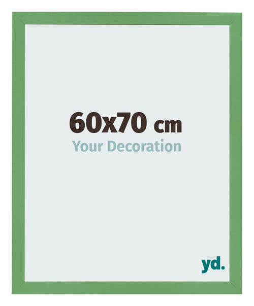 Cadre Photo 60x70 cm Vert MDF Bologna De Face Mesure | Yourdecoration.fr