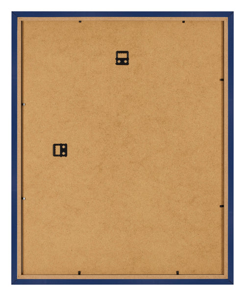 Cadre Photo 60x70cm Bleu Foncé Patiné MDF Bologna Arriere | Yourdecoration.fr