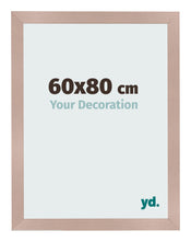 Cadre Photo 60x80 cm Rose Ancien MDF Bologna De Face Mesure | Yourdecoration.fr