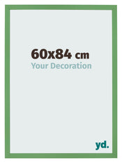 Cadre Photo 60x84 cm Vert MDF Bologna De Face Mesure | Yourdecoration.fr