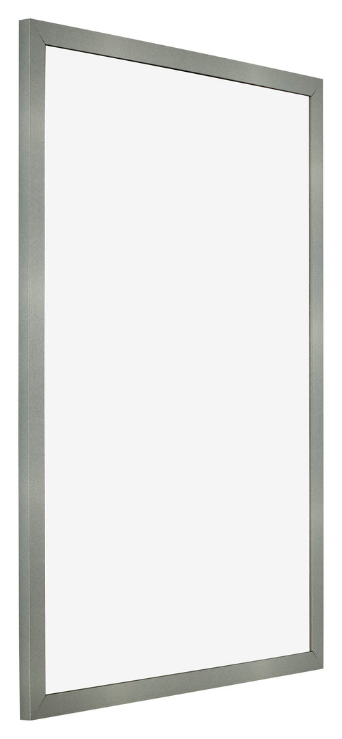 Cadre Photo 60x84cm Aluminium Brossé MDF Bologna De Face Oblique | Yourdecoration.fr