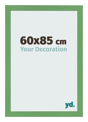 Cadre Photo 60x85 cm Vert MDF Bologna De Face Mesure | Yourdecoration.fr