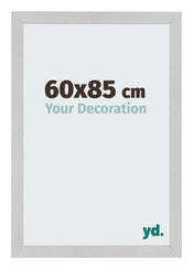 Cadre Photo 60x85cm Acier Inoxydable MDF Bologna De Face Mesure | Yourdecoration.fr