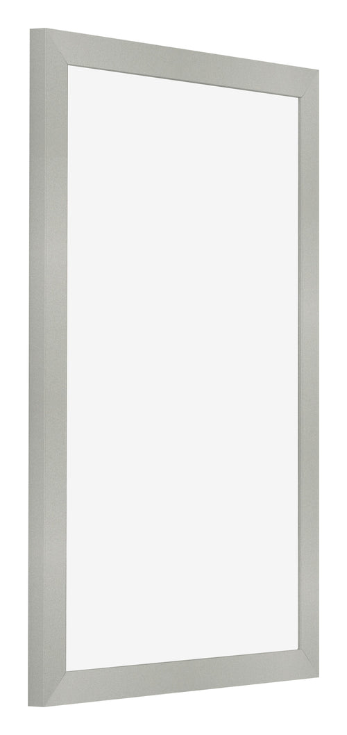 Cadre Photo 60x85cm Argent Mat MDF Bologna De Face Oblique | Yourdecoration.fr