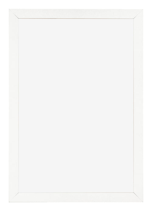 Cadre Photo 60x85cm Blanc Brillant MDF Bologna De Face | Yourdecoration.fr