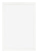 Cadre Photo 60x85cm Blanc Brillant MDF Bologna De Face | Yourdecoration.fr