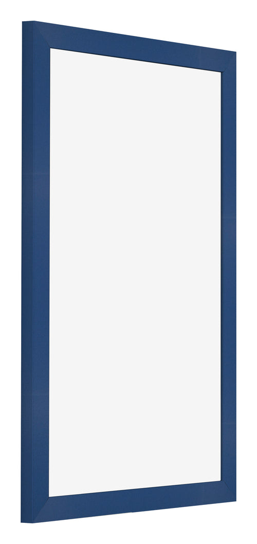 Cadre Photo 60x85cm Bleu Fonce MDF Bologna De Face Oblique | Yourdecoration.fr