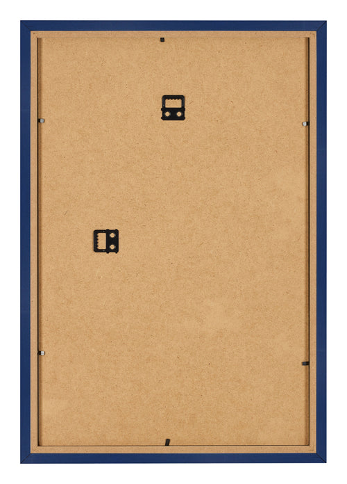 Cadre Photo 60x85cm Bleu Foncé Patiné MDF Bologna Arriere | Yourdecoration.fr