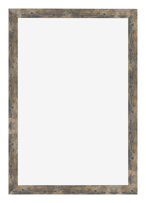 Cadre Photo 60x85cm Bleu Or Mélangé MDF Bologna De Face | Yourdecoration.fr