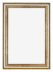 Cadre Photo 60x85cm Or Antique MDF Lazio De Face | Yourdecoration.fr
