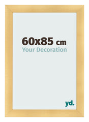Cadre Photo 60x85cm Or Vintage MDF Pisa De Face Mesure | Yourdecoration.fr
