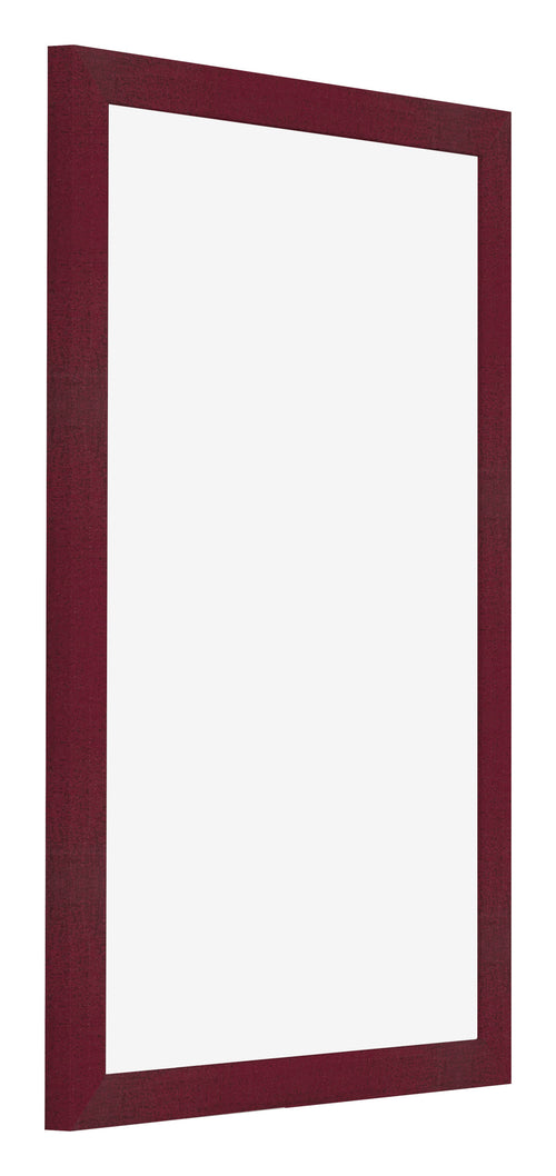 Cadre Photo 60x85cm Vin Rouge Patine MDF Bologna De Face Oblique | Yourdecoration.fr