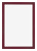 Cadre Photo 60x85cm Vin Rouge Patine MDF Bologna De Face | Yourdecoration.fr