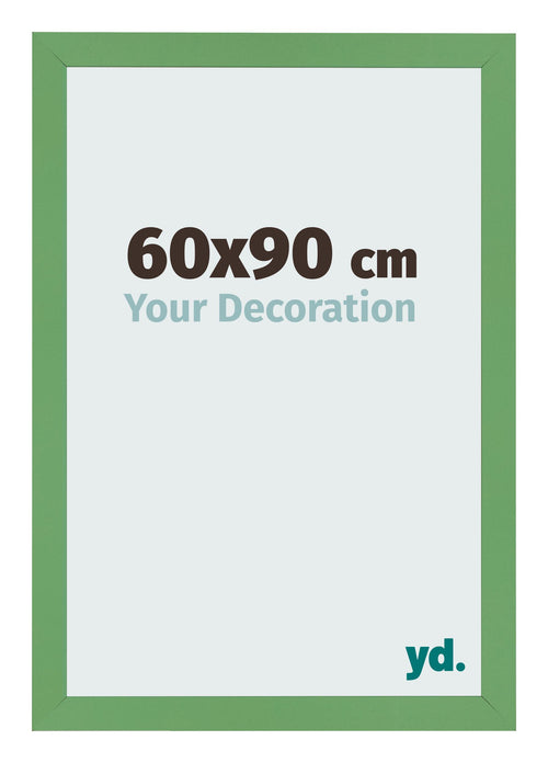 Cadre Photo 60x90 cm Vert MDF Bologna De Face Mesure | Yourdecoration.fr