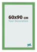 Cadre Photo 60x90 cm Vert MDF Bologna De Face Mesure | Yourdecoration.fr