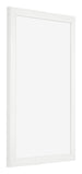 Cadre Photo 60x90cm Blanc Brillant MDF Bologna De Face Oblique | Yourdecoration.fr