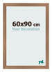 Cadre Photo 60x90cm Cuivre Décor MDF Bologna De Face Mesure | Yourdecoration.fr