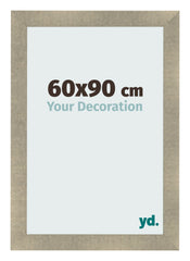 Cadre Photo 60x90cm Or Vintage MDF Pisa De Face Mesure | Yourdecoration.fr