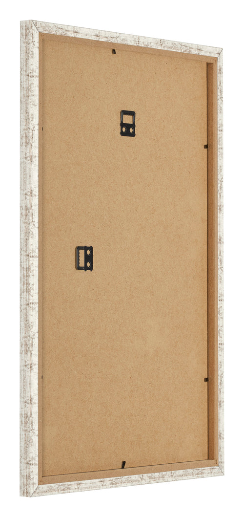 Cadre Photo 61x91 5cm Blanc Vintage MDF Bologna Arriere Oblique | Yourdecoration.fr