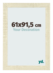 Cadre Photo 61x91 5cm Chene Sonoma MDF Pisa De Face Mesure | Yourdecoration.fr