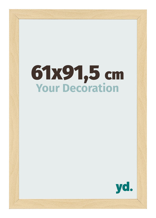 Cadre Photo 61x91 5cm Hêtre Décor MDF Bologna De Face Mesure | Yourdecoration.fr