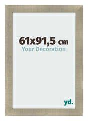 Cadre Photo 61x91 5cm Or Vintage MDF Pisa De Face Mesure | Yourdecoration.fr