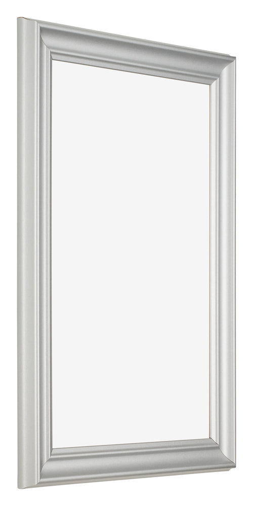 Cadre Photo 62x93cm Argent Mat MDF Lazio De Face Oblique | Yourdecoration.fr