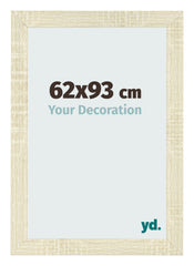 Cadre Photo 62x93cm Chene Sonoma MDF Pisa De Face Mesure | Yourdecoration.fr