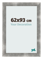 Cadre Photo 62x93cm Metal Vintage MDF Pisa De Face Mesure | Yourdecoration.fr