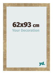 Cadre Photo 62x93cm Or Antique MDF Bologna De Face Mesure | Yourdecoration.fr