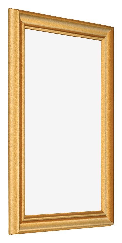 Cadre Photo 62x93cm Or Mat MDF Lazio De Face Oblique | Yourdecoration.fr