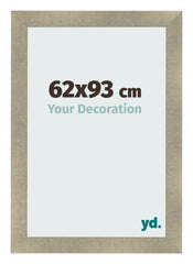 Cadre Photo 62x93cm Or Vintage MDF Pisa De Face Mesure | Yourdecoration.fr