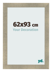 Cadre Photo 62x93cm Or Vintage MDF Pisa De Face Mesure | Yourdecoration.fr