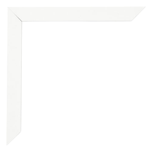 Cadre Photo 67x98cm Blanc Brillant MDF Bologna Detail Coin | Yourdecoration.fr