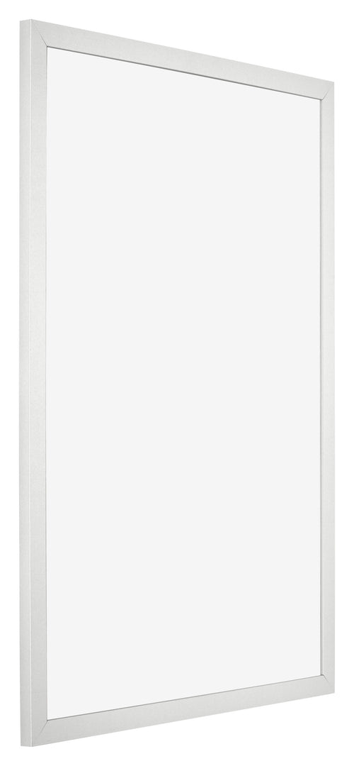 Cadre Photo 68x98cm Blanc Brillant MDF Bologna De Face Oblique | Yourdecoration.fr
