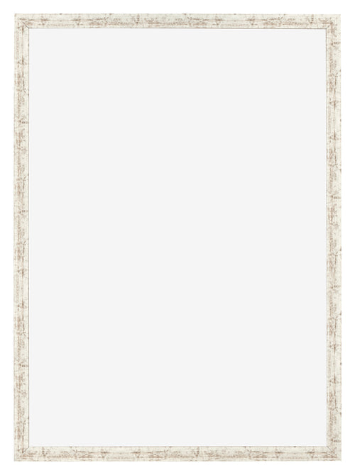 Cadre Photo 68x98cm Blanc Vintage MDF Bologna De Face | Yourdecoration.fr