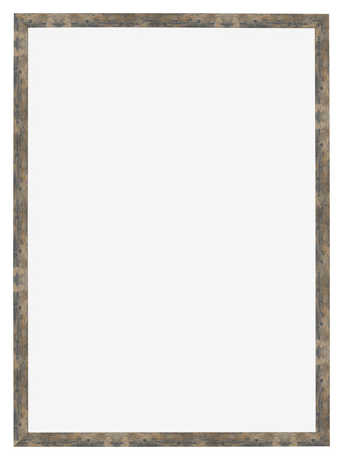 Cadre Photo 68x98cm Bleu Or Mélangé MDF Bologna De Face | Yourdecoration.fr