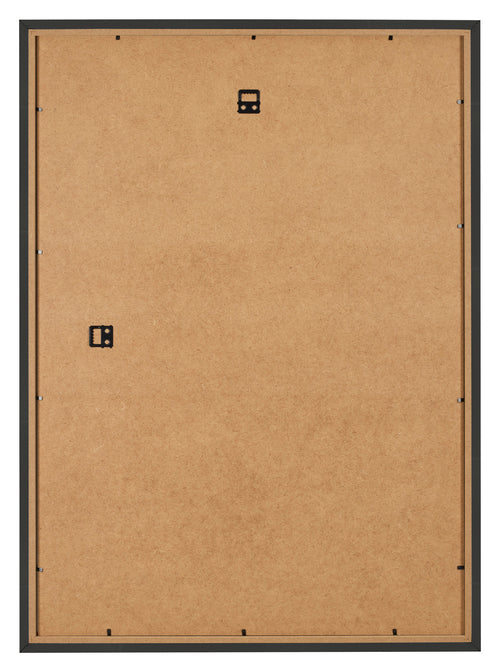 Cadre Photo 68x98cm Noir Grain de Bois MDF Bologna Arriere | Yourdecoration.fr