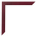 Cadre Photo 68x98cm Vin Rouge Patine MDF Bologna Detail Coin | Yourdecoration.fr