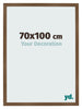 Cadre Photo 70x100 cm Chene Rustique MDF Bologna De Face Mesure | Yourdecoration.fr
