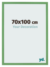 Cadre Photo 70x100 cm Vert MDF Bologna De Face Mesure | Yourdecoration.fr