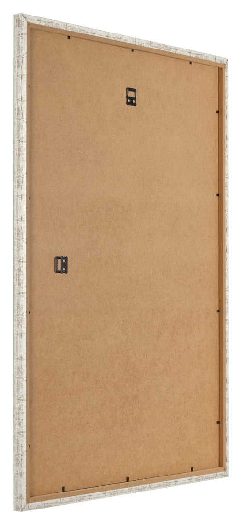 Cadre Photo 70x100cm Blanc Vintage MDF Bologna Arriere Oblique | Yourdecoration.fr