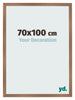 Cadre Photo 70x100cm Cuivre Décor MDF Bologna De Face Mesure | Yourdecoration.fr
