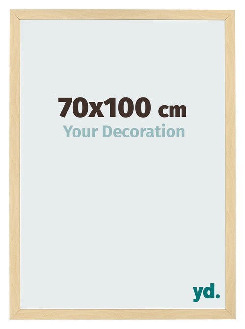 Cadre Photo 70x100cm Hêtre Décor MDF Bologna De Face Mesure | Yourdecoration.fr