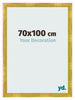 Cadre Photo 70x100cm Or Vintage MDF Pisa De Face Mesure | Yourdecoration.fr