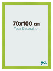 Cadre Photo 70x100cm Vert MDF Pisa De Face Mesure | Yourdecoration.fr